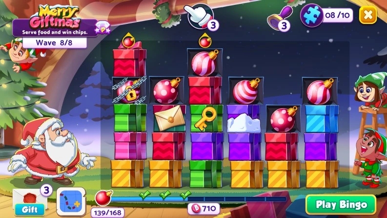 An Image of Article showing Merry-Giftmas Collection  in New Bingo Room