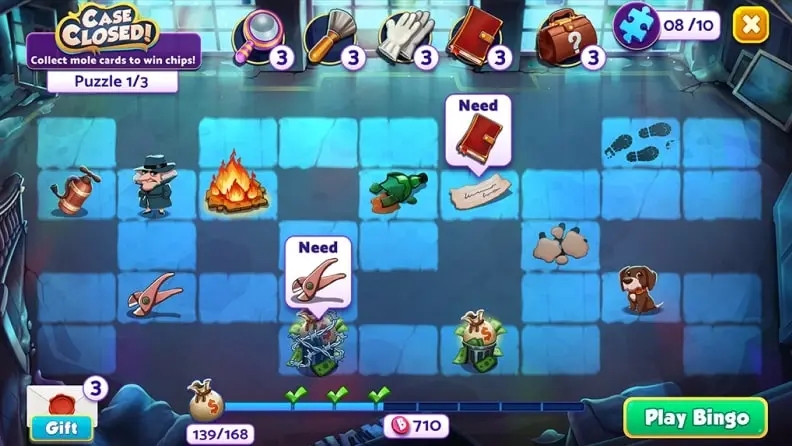 An Image of Article showing Case-Closed Collection  in New Bingo Room