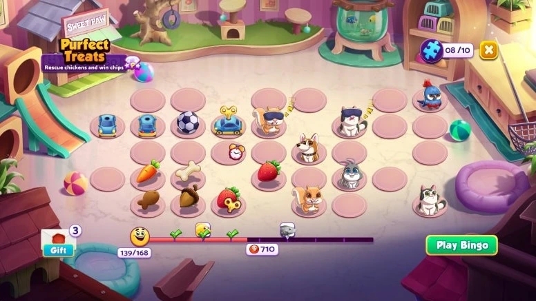 An Image of Article showing purfect-treats Collection in New Bingo Room