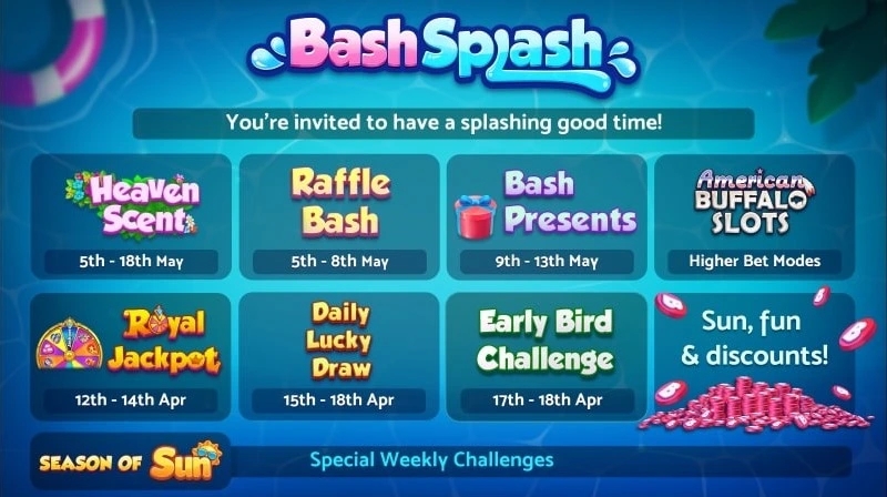 An Image of Article showing Summer-Spe-Shell B'Day Bash in New Bingo Room