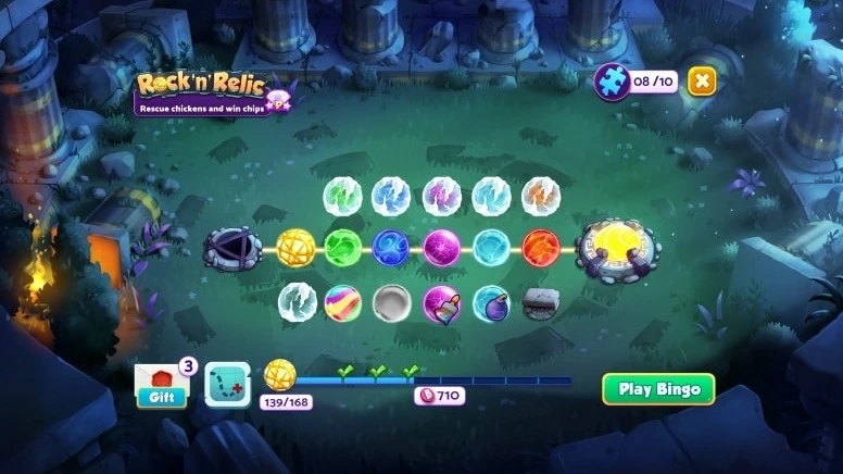 An Image of Article showing Rock-N-Relic Collection  in New Bingo Room