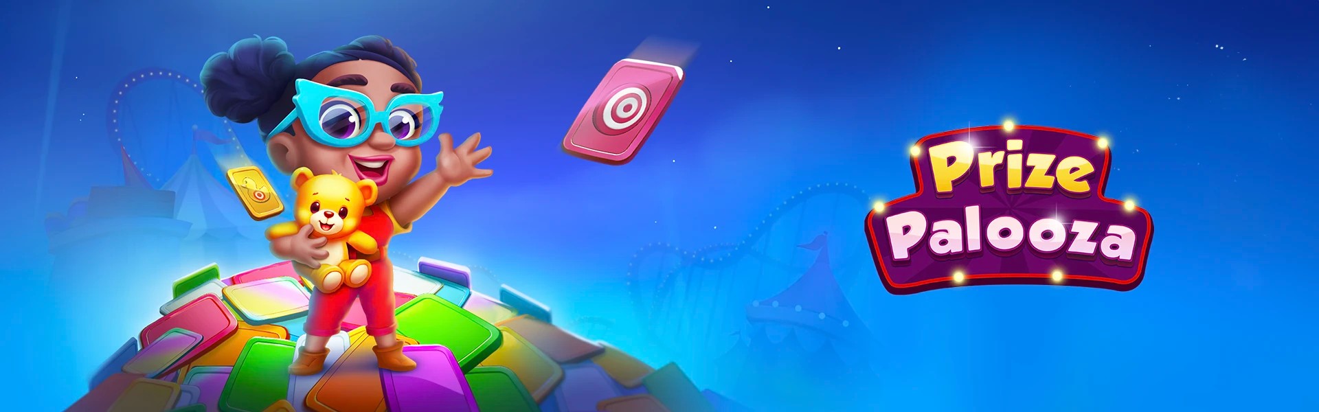 Image Showing cakes and candles with the Bingo Bash logo