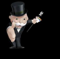 Icon showing Mr.Monopoly Mascot