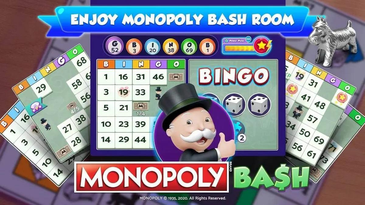 Image showing Slider 1 of Monopoly Bingo Bash
