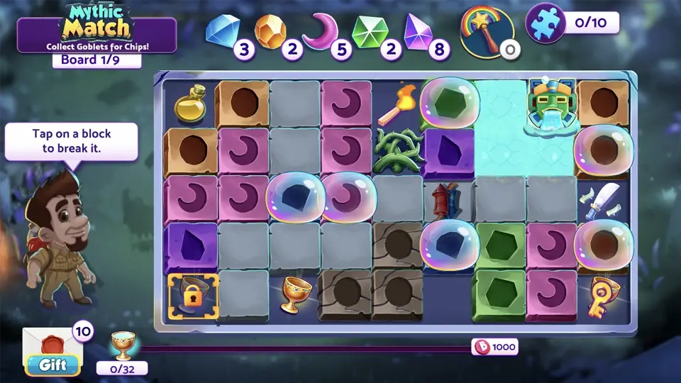 An Image of Article showing Mythic Match New Season in Bingo Bash