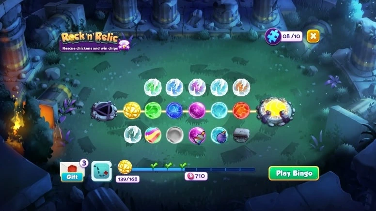 An Image of Article showing Rock-N-Relic Collection  in New Bingo Room