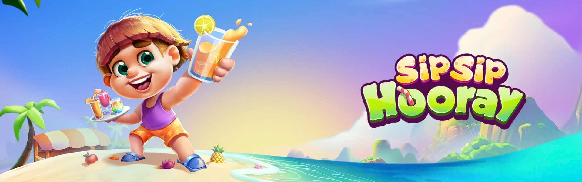 Image Showing Banner Of Juice stand and drinks In New Sip Sip Hooray! Bingo Room