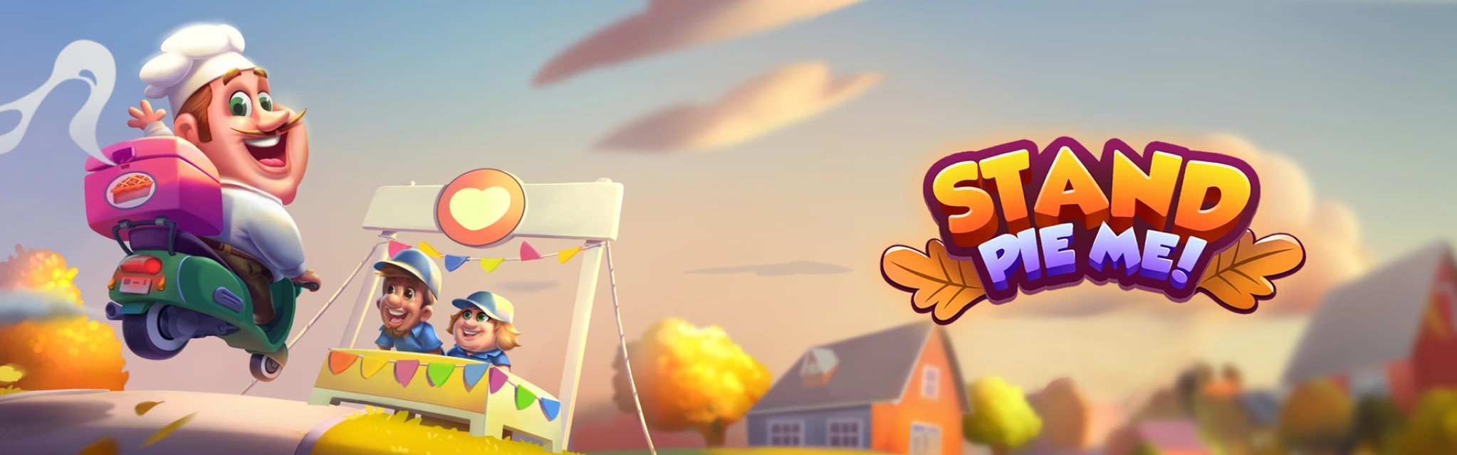 Image showing banner of Help Mario Deliver Food To All The Volunteers By Calling Bingos in New Stand Pie Me Room