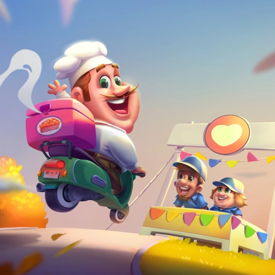 Image showing banner of Help Mario Deliver Food To All The Volunteers By Calling Bingos in New Stand Pie Me Room
